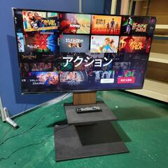 🙇‍♂️売約済み‼️お届け&設置は全て0円🙌‼️大人気のWALLテレビ台つき✨ネット動画サービス対応✨高年式2019年製✨Panasonic 49インチ 液晶テレビ