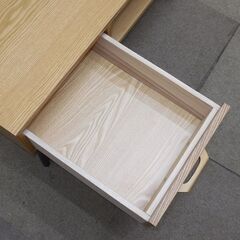 【平日取りに来ていただける方】センターテーブル★引出し付き★幅80cm★テーブル 座卓 ローテーブル(3Z0024)の画像