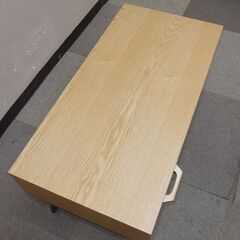 【平日取りに来ていただける方】センターテーブル★引出し付き★幅80cm★テーブル 座卓 ローテーブル(3Z0024)の画像