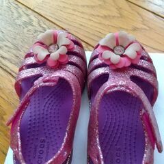 クロックス サンダル 15cmくらいの画像