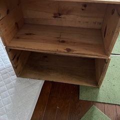 りんご箱 DIY 二つ