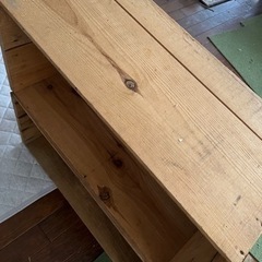 りんご箱 DIY 二つの画像