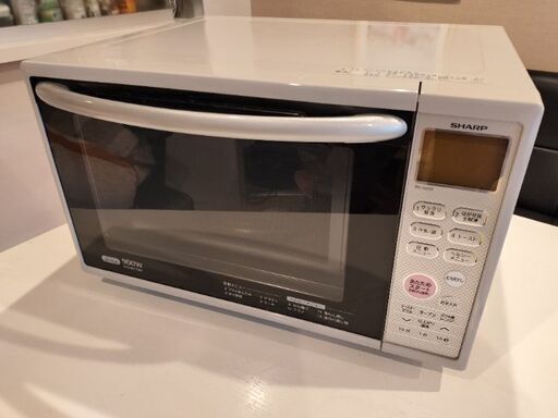 【譲り先決定】SHARP　電子レンジ　2010年製　中古　動作品
