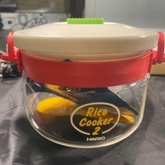 ハリオ電子レンジ専用ライスクッカー2合炊きの画像