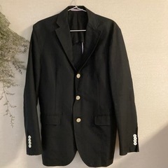 メンズ　ネイビー　夏用ジャケット　丸井、ビサルノ