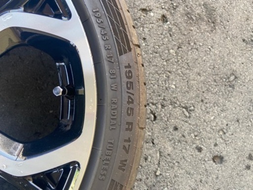 スイフトスポーツzc33s純正タイヤホイール