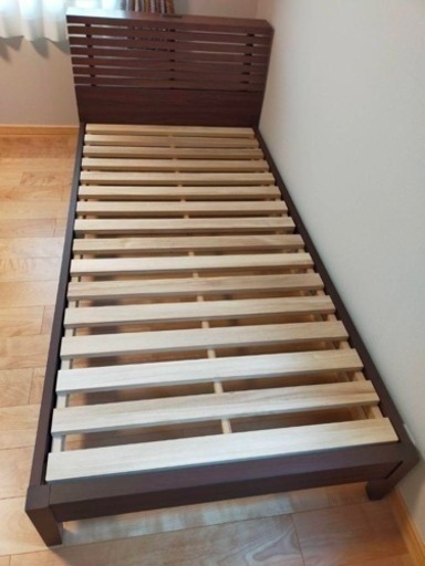 【美品】KEYUCA ケユカ シングルベッド　マットレス付きも可