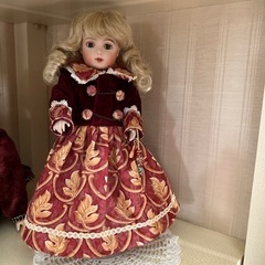 ビスクドール  ガラスアイ　20センチほど