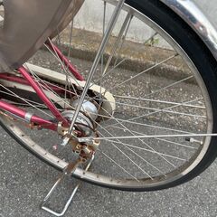 電動アシスト自転車 パナソニックVIVI EX 最高グレード  充電器付き イタミありますが現在もたまに乗っています。の画像