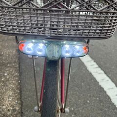 電動アシスト自転車 パナソニックVIVI EX 最高グレード  充電器付き イタミありますが現在もたまに乗っています。の画像