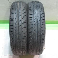 中古タイヤ　165/70R13　ダンロップ　ENASAVE EC204　バリ山　2020年式　2本セット