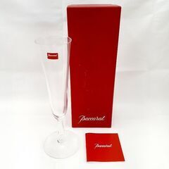 バカラ グラス ○ オンド シャンパンフルート 23cm 未使用品 Onde - アンティーク ヴィンテージの高級クリスタル 陶磁器｜グラスクラシック
