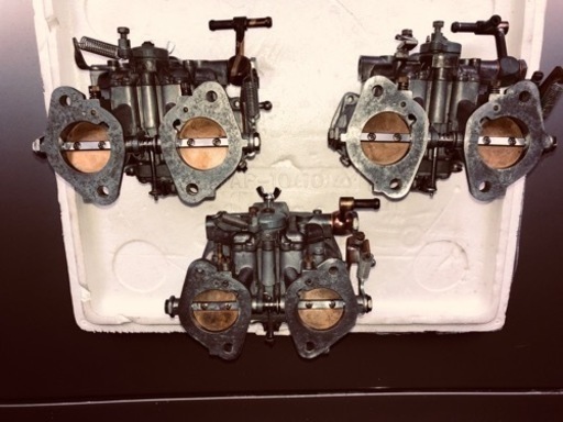 ハコスカGTRに標準装備だった SOLEX ソレックス 3型 3基組み S20 プリンス 三国
