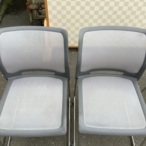 【緊急値下げ】セット:椅子6脚・ガラステーブル