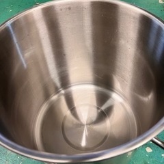 寸胴鍋 35cm 1回使用品 の画像