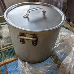 アルミ　寸胴鍋　中古品　38センチ　業務用