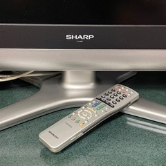 ●SHARP シャープ 26型液晶テレビ / AQUOS ●2009年製の画像
