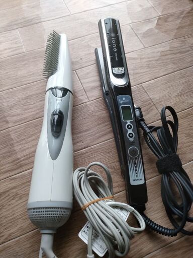 TESCOM テスコム　マイナスイオンカールドライヤーヘアアイロン　セット