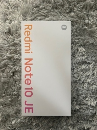 Redmi Note 10 JE XIG02⭐️新品未使用⭐️