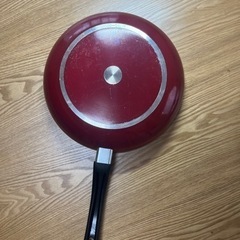 直径26cm フッ素加工フライパン　蓋付き　(アルミボウルもよろしければ)の画像