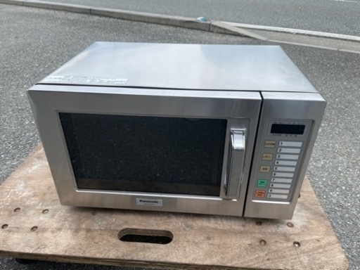 ■中古品 パナソニック 電子レンジ NE-920GP 単相200V 2015年 60Hz専用 動作問題なし■