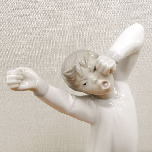 特別オファー 希少 少年 フィギュリン 陶器人形 4870 目覚めた少年 リヤドロ リヤドロ