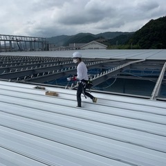 屋根　外壁　板金工事　急募の画像