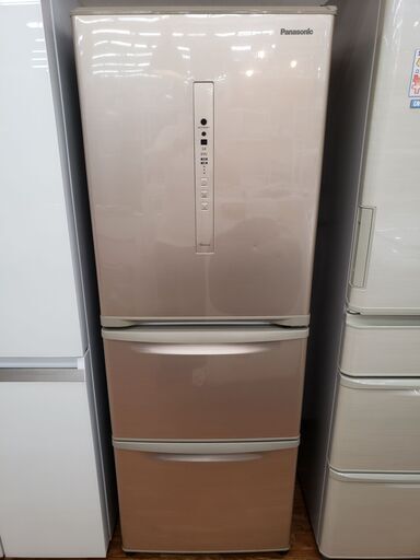 Panasonic 2020年製 335L 3ドア冷蔵庫 NR-C341C-N
