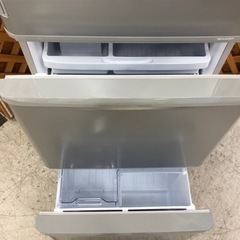 愛品館江戸川店】シャープ350リットル3ドア冷凍冷蔵庫（2022年製）お