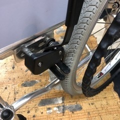 売り切れました！人気！自走式車椅子 ブレーキ付き 折り畳みの画像