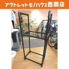 タイヤラック 2段 ブラック 幅60㎝ タイヤスタンド 4本 タ...