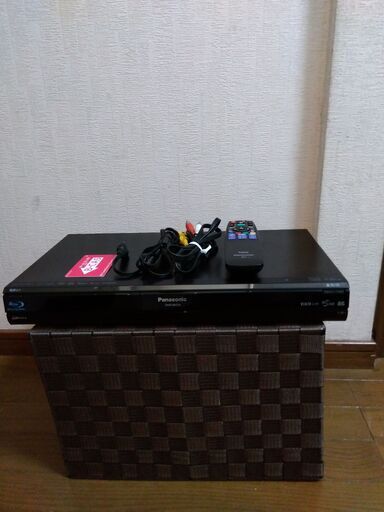 1422★Panasonic、ブルーレイレコーダー、7日間の保証あります