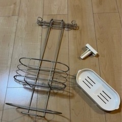 シャワーラック/吸盤付きの画像