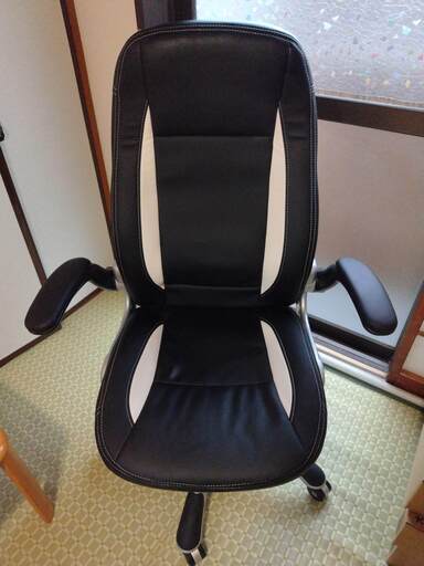 ワークチェア ハイバックチェア 可動肘付き 訳アリ品！