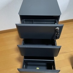 【ARBOL】ワークチェスト スリムチェスト デスクサイド ワゴ...