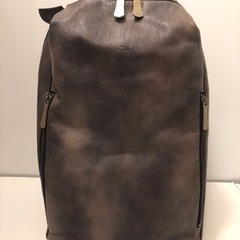 極美品　ダンゲンテン クラシコ リュック　ミッドナイトグレーヤギ革
