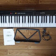 【受け渡し者・Y様に決定につき新規受付終了】キーボード61鍵盤／...