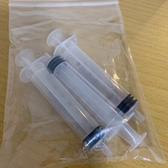 【新品・未使用】シリンジ　5ml×3本