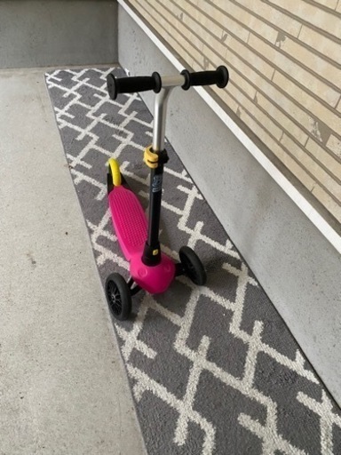 中古 Decathlon 3輪仕様のキックスケーター