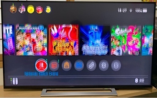 ※ジャンク品※ 東芝 REGZA 50M520X 2018年製 50型4K液晶テレビ