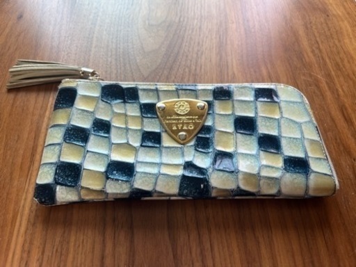 お値引き！ATAO ロングウォレット ブループリズム