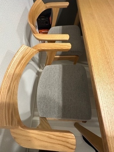 (購入者予定あり)ダイニングテーブルセット　北欧　輸入家具