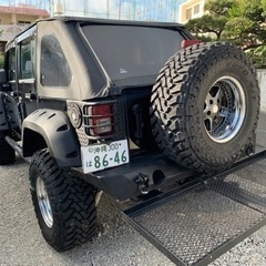 Jeep ラングラーアンリミテッド　JK38 2008年式　エンジン故障中の画像