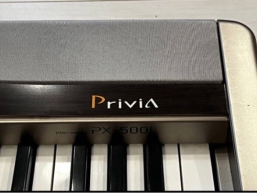 カシオ電子ピアノ Privia PX-500L  スタンド付
