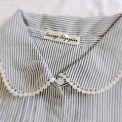 2way ストライプシャツ　Women’s Mの画像