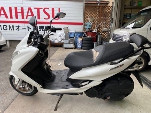 ヤマハ マジェスティS155 実働:自賠責付き:エンジン良好:シート新品交換