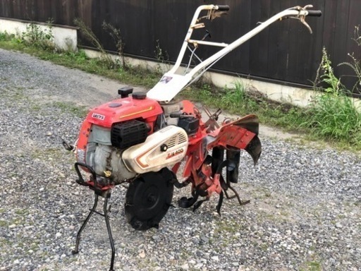 管理機 耕運機　一輪耕うん機　シバウラ モノ楽　400 中古　引き取り限定