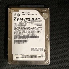日立 SATA HDD250GB 2.5インチ