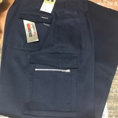 【値下げ】寅壱 ワークパンツ 2本組(紺 76とグレー M)の画像