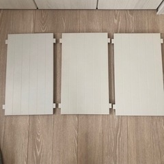 フィッツユニットケース専用棚×3枚の画像